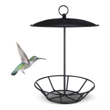 Bird Feeder Outdoor Seed Cake Feeder Metal Suet Cake Holder Backyard Wild Birdfeeding Bird Feeders for Outdoors Garden