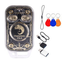 Chameleon V3.0 RFID  Chip Reader+3XUID Keychain  Card Emulator ID IC 125K 13.56M Tag Copyer NFC Reader Writer