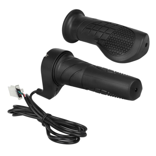 T76X Right Hand Half Grip Throttle for Electric Scooter Bikes Compatible with 12-72V Offering Accurate Throttle Control