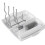 Electric Bottle Cleaner Kit with Rotating Handle, Silicone Brushes, and Drying Rack for Efficient Cleaning 1
