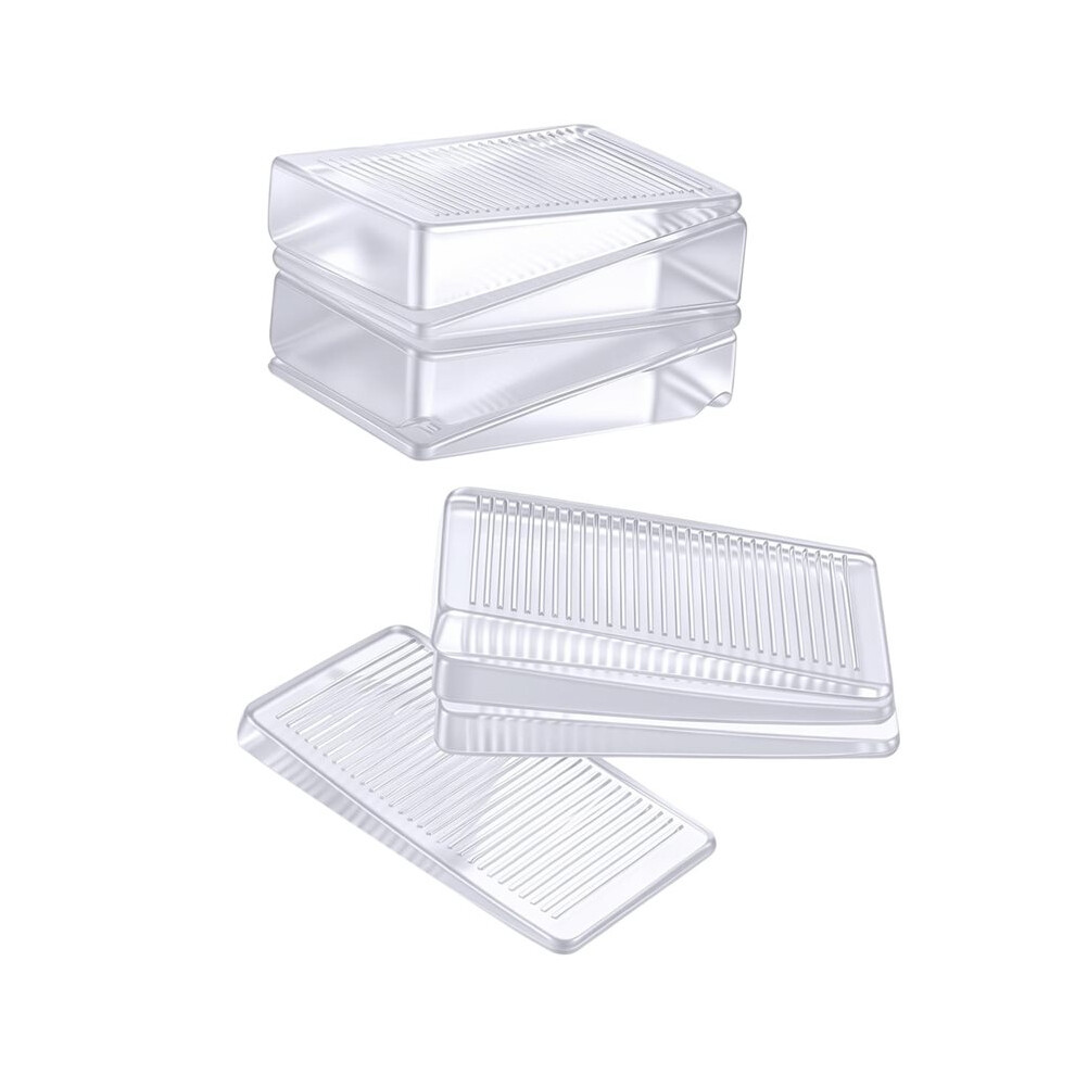 8Pcs Furniture Levelers Flexible Plastic Shims Level Wedge For Table Wedge Clear Shim Adjustable Blocks Furnitures 6031718446884