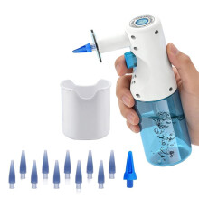 Ear Wax Removal Kit Gentle Manual Irrigation Safe Ear Cleaner for Adults, All Necessary Tools, Birthday Gift for Family