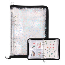 Sticker Storage Organizer,A5 Sticker Collecting Book Album Holder Binder 140 Pockets Sleeves 20 Sheets Release Paper