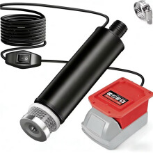 Bomba de Água para Bateria para M18, Bomba de Sump Portátil de 500GPH com Filtros de Sedimento, para Drenagem de Piscina, Jardim
