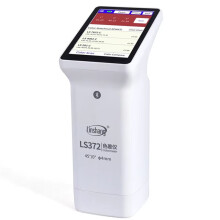 Linshang LS372 4mm Aperture Touch Screen APP Colorimeter for Printing Paper CIE LAB Color Difference Comparison