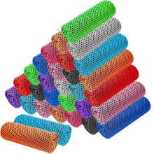 Set van 30 Koeldoeken voor Nek en Gezicht - IJskoude Zweetdoeken, Verkoelende Wraps voor Fitness, Yoga, , Hardlopen, Kamperen en Sport