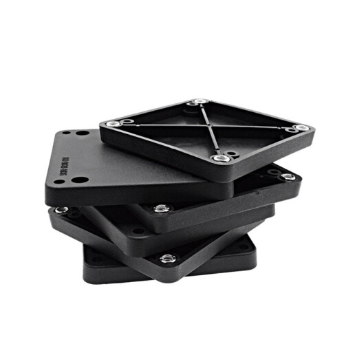 Mounting Plate Replace Low-Profile Swivel Base for Downrigger Swivel Mount, Pedestal Risers