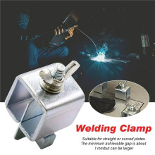 8 Pcs Butt Welding Clamps, Sheet Metal Welding Clips for Auto Body Panel Butt Joint Welding and Patch Repairs