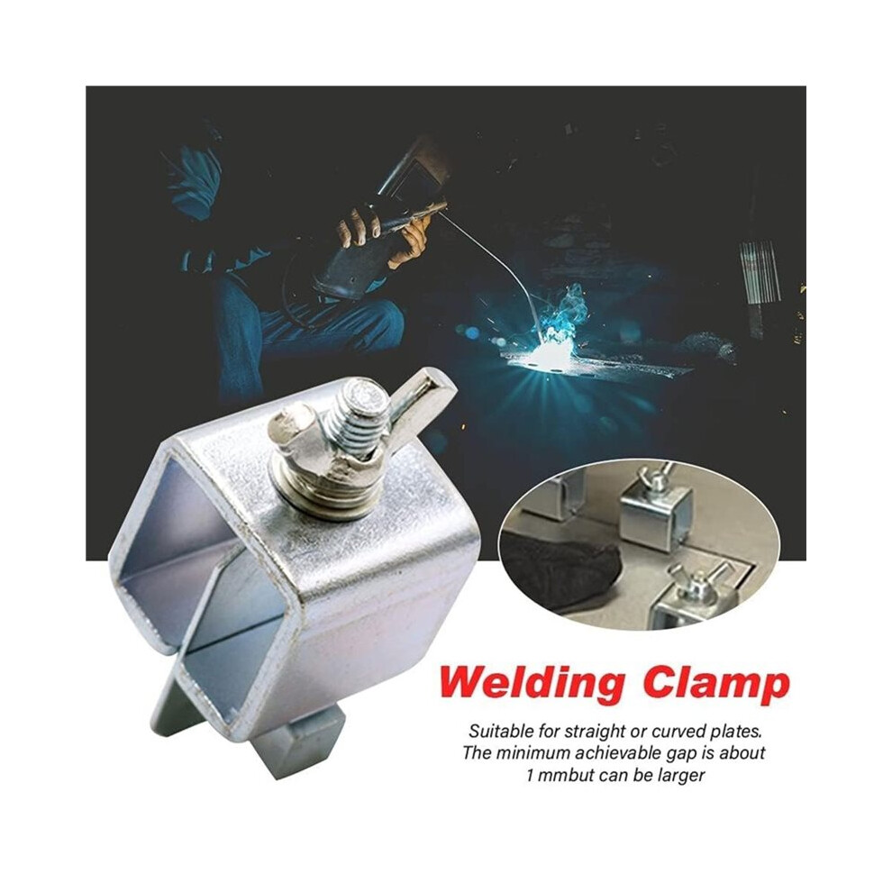 8 Pcs Butt Welding Clamps, Sheet Metal Welding Clips For Auto Body Panel Butt Joint Welding And Patch Repairs 4711976248209