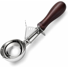Ice Cream Scoop with Invisibility Trigger Release,Cookie Scoop for Baking,304 Stainless Steel Scooper with Release Lever