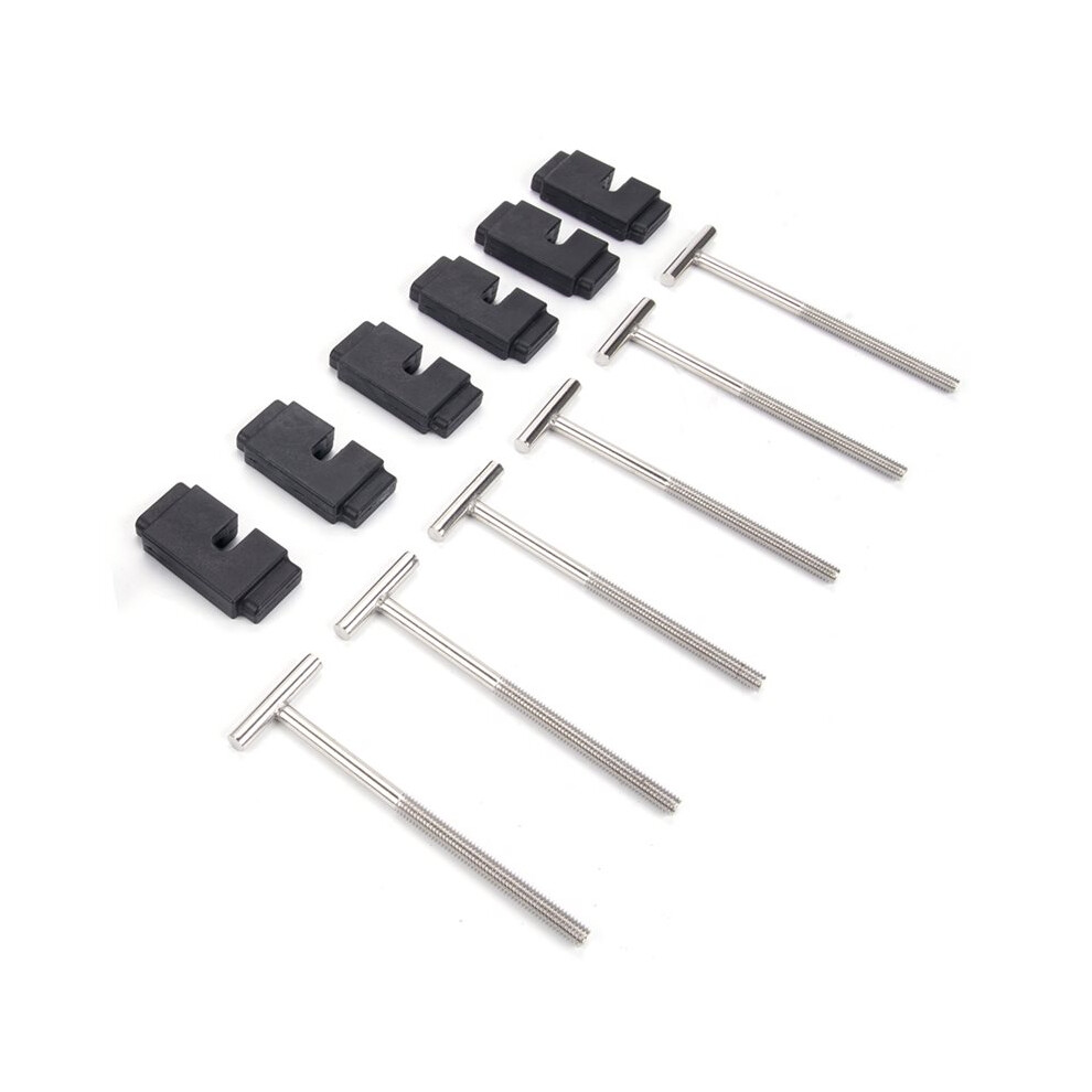 4 Pcs Truck Bed Tonneau Cover Rear Clamps For Hard Tri-Fold Tonneau Pickup Truck Bed Cover 4712128126703