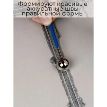 4 Pcs/Set Tile Caulk Finishing Tool Double Steel Pressed  Tile Joint Tool Tile Floor Joint Repair Caulking Tool