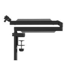 ZJ05 Verstelbare Microfoonarm met 360 Kogelkop, Draagvermogen 1,5 Kg, voor Microfoon, Camera, Hoge en Lage Bureau-Opstelling, Gamestreaming