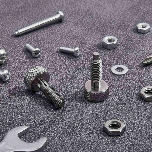 2X Hand Retractable Spring Plunger with Knurled Handle Stainless Steel Lock-Out M6 Type Release Pins A 2