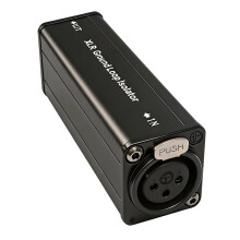 XLR-Audioisolator, Einkanal-Masseschleifenisolator, Stromgeräuschfilter, Audio-Rauschunterdrücker