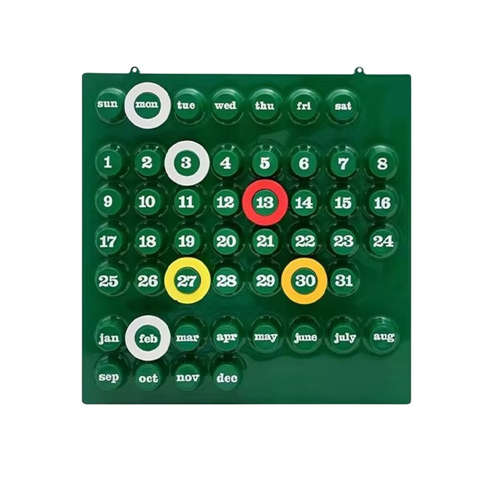 Personalized Calendar Board Perpetual Calendar Internet Celebrity Ins Style Home Decoration Desktop Shooting A 4713025596262