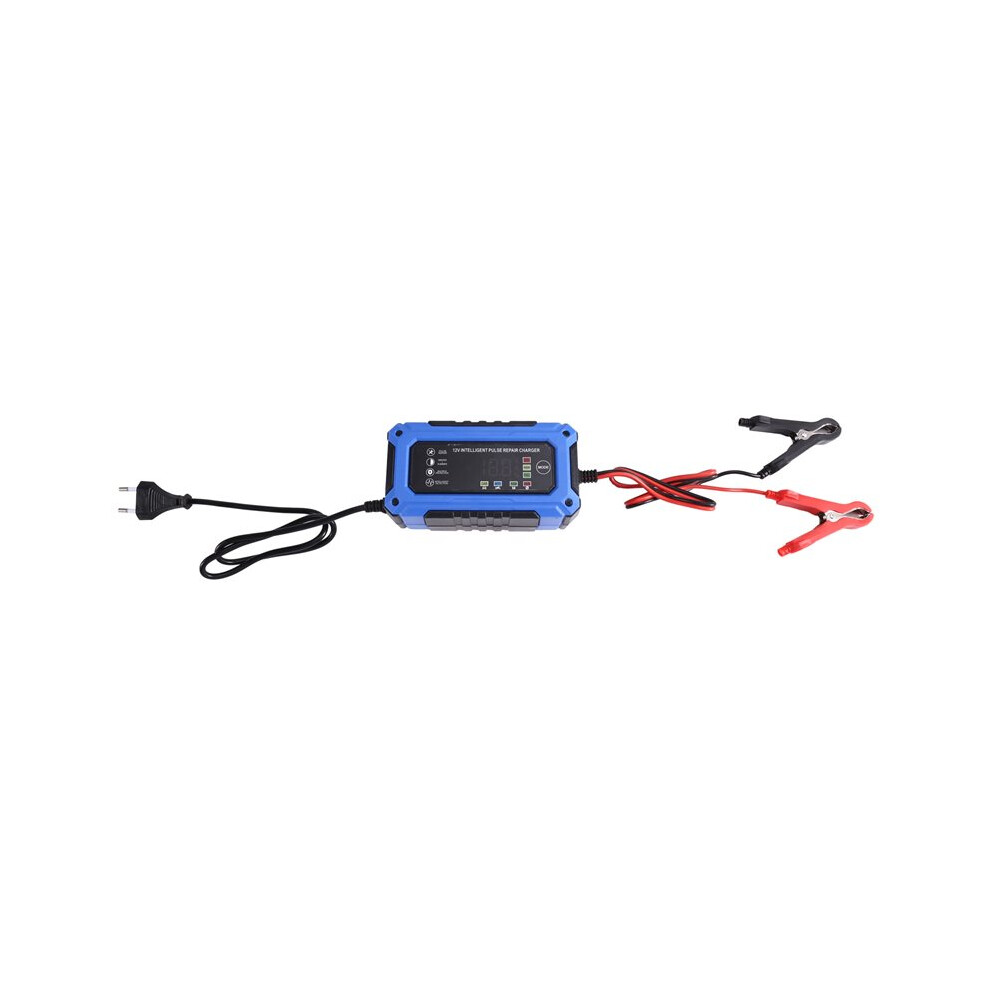 Photos - Charger Intelligent Battery Repair 6A 12V Car Battery for Car Motorcycle Battery Charging Unit Lead-Acid EU Plug