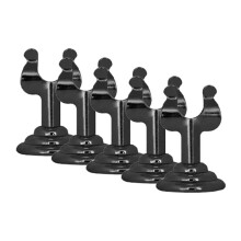 5 Porte-Cartes de Table Miniatures en Acier Inoxydable en Forme de U, Support pour Menus, Idéal pour les Mariages, les Restaurants et la Décoration