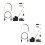 2PCS voor  TPU P2S/H2/P1/X1 Serie Voedingsassistent Module Voedingsassistent Module 3D Printer Accessoires 1