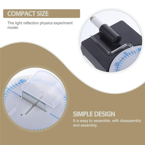 Optical Physics Kit for Light Propagation, Reflection & Refraction Experiments