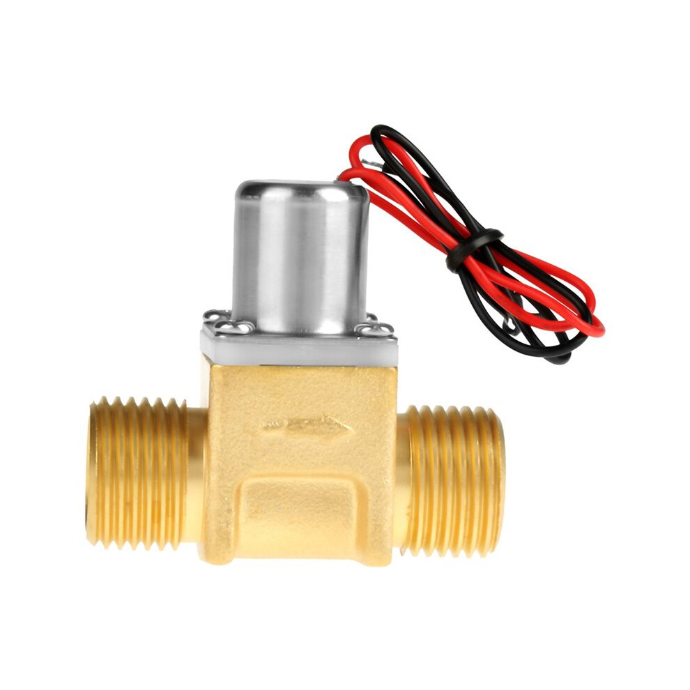 4.5V 1/2" Electric Solenoid Valve Water Flow Pulse Electromagnetic Valve Brass Solenoid Valve 4711310607242