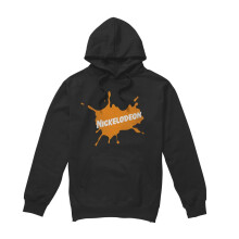 (XXL, Black) Nickelodeon Mens Retro Burst Logo Hoodie