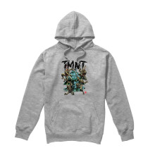 (L, Sport Heather) Teenage Mutant Ninja Turtles Mens Feudal Japan Hoodie