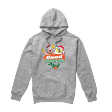 (XL, Sport Heather) SpongeBob SquarePants Mens Good Tide-ings Patrick Star Santa Claus Christmas Hoodie