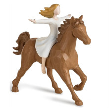 Horse Gifts for Women Girls:Cool Horse Figurines Statue Decorations Birthday Memorial Gift for Horses Lover Teen Girl