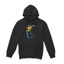 (S, Black) Star Trek Mens Galactic Captain Kirk Hoodie