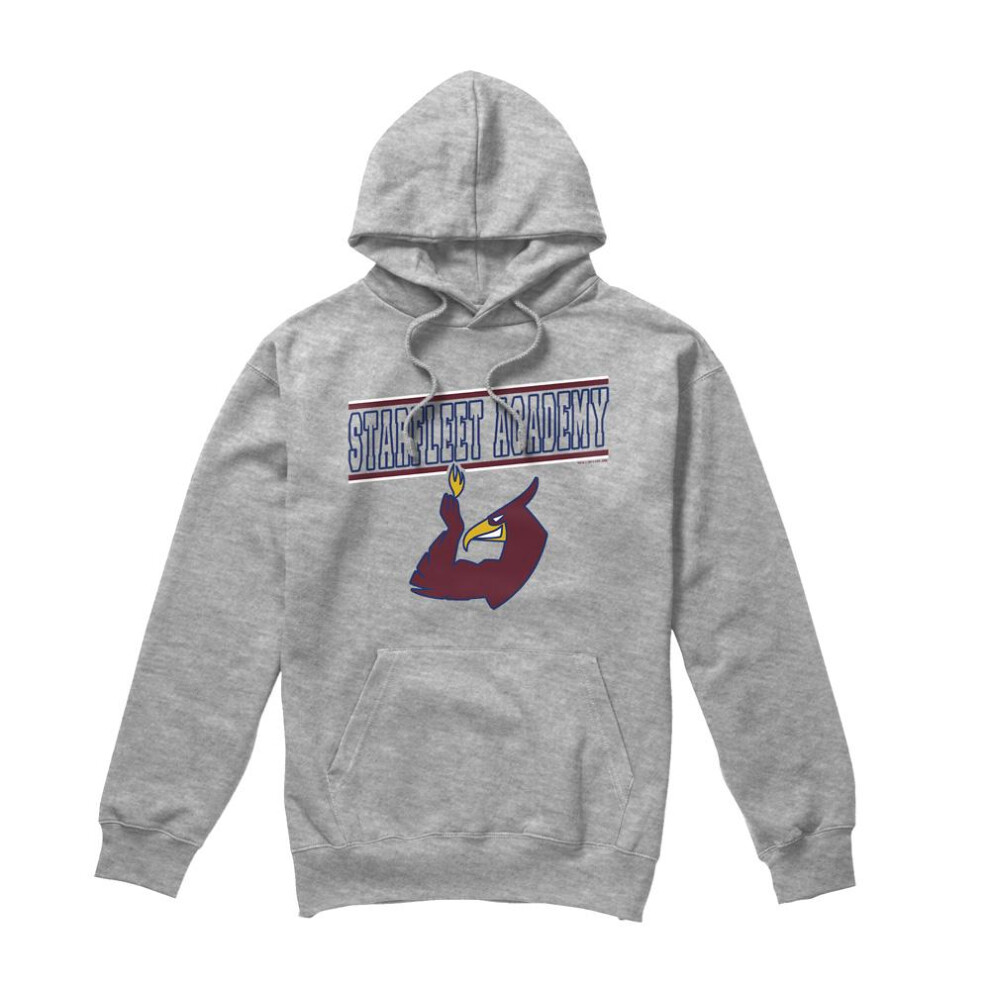 Star Trek (M, Sport Heather) Mens Phoenix Hoodie Multicoloured