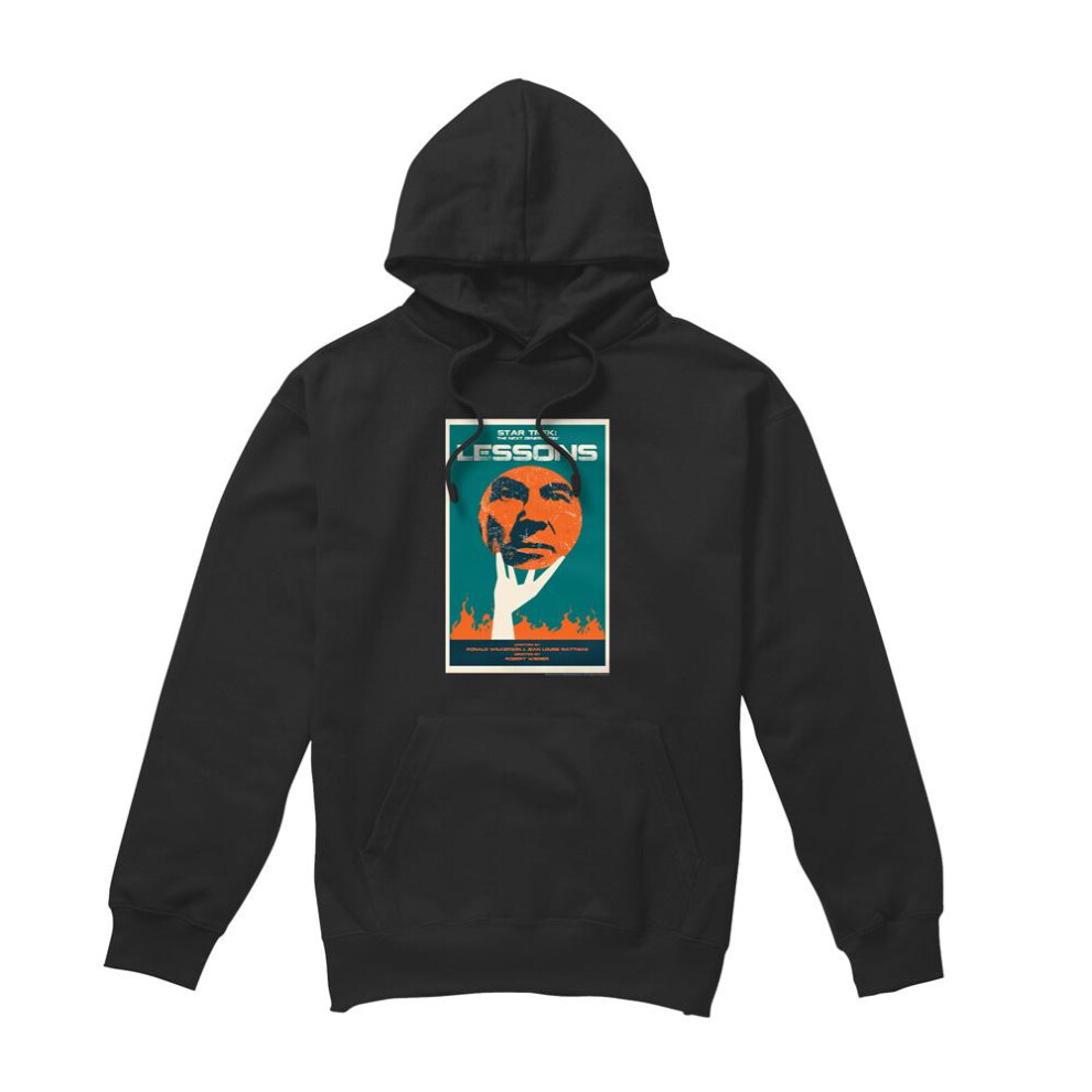 Star Trek (Xxl, ) Mens The Next Generation Season 6 Episode 19 Hoodie Black