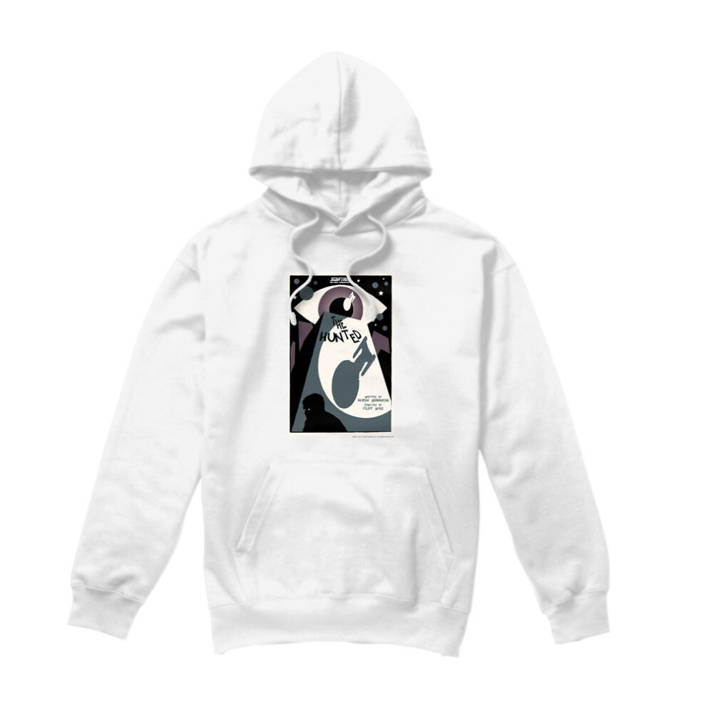 Star Trek (Xxl, White) Mens The Next Generation Season 3 Episode 11 Hoodie