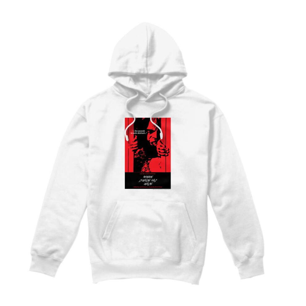 Star Trek (Xxl, ) Mens The Next Generation Season 2 Episode 2 Hoodie White