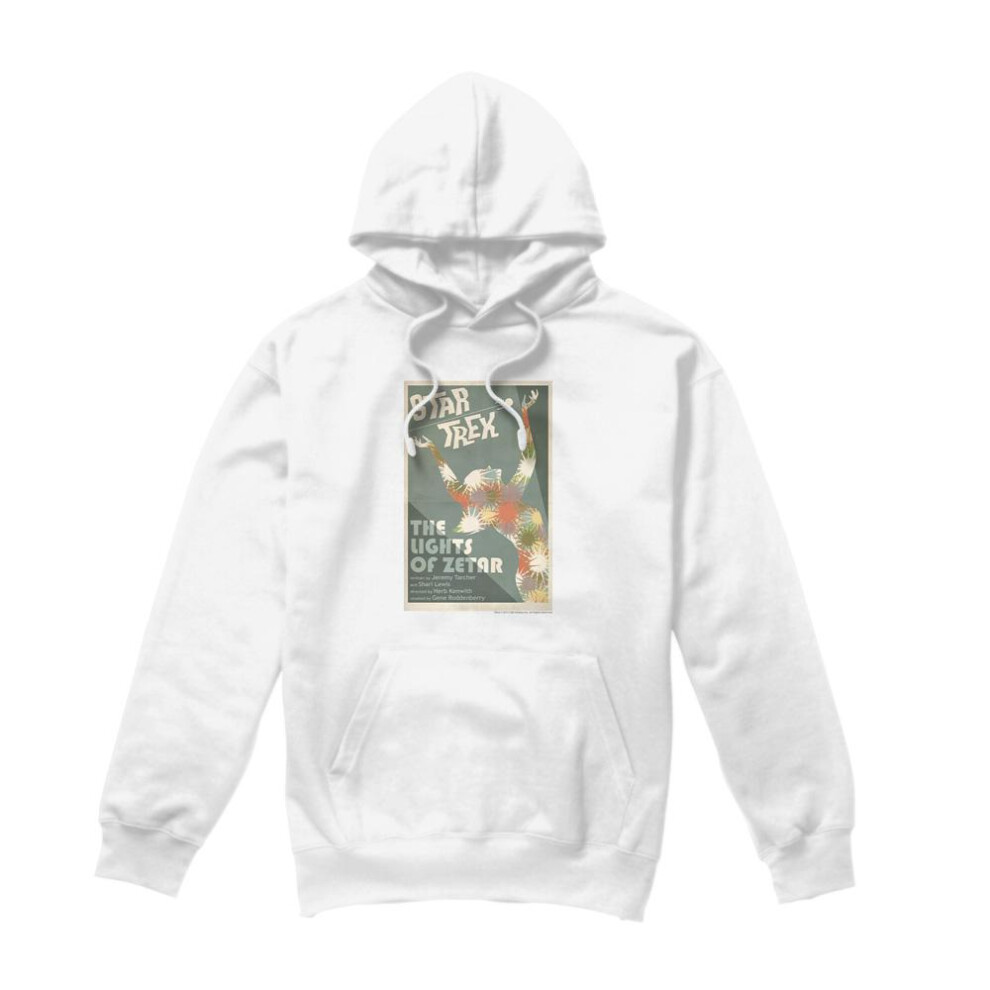 Star Trek (Xxl, ) Mens The Original Series Episode 73 Hoodie White