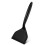 Silicone Spatula Pancakes Shovel Omelette Spatula Turner for Eggs Fish Pancake Kitchen Scraper Black 1