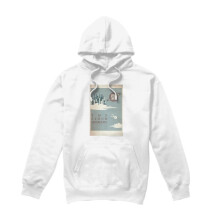 (M, White) Star Trek Mens The Original Series Episode 76 Hoodie