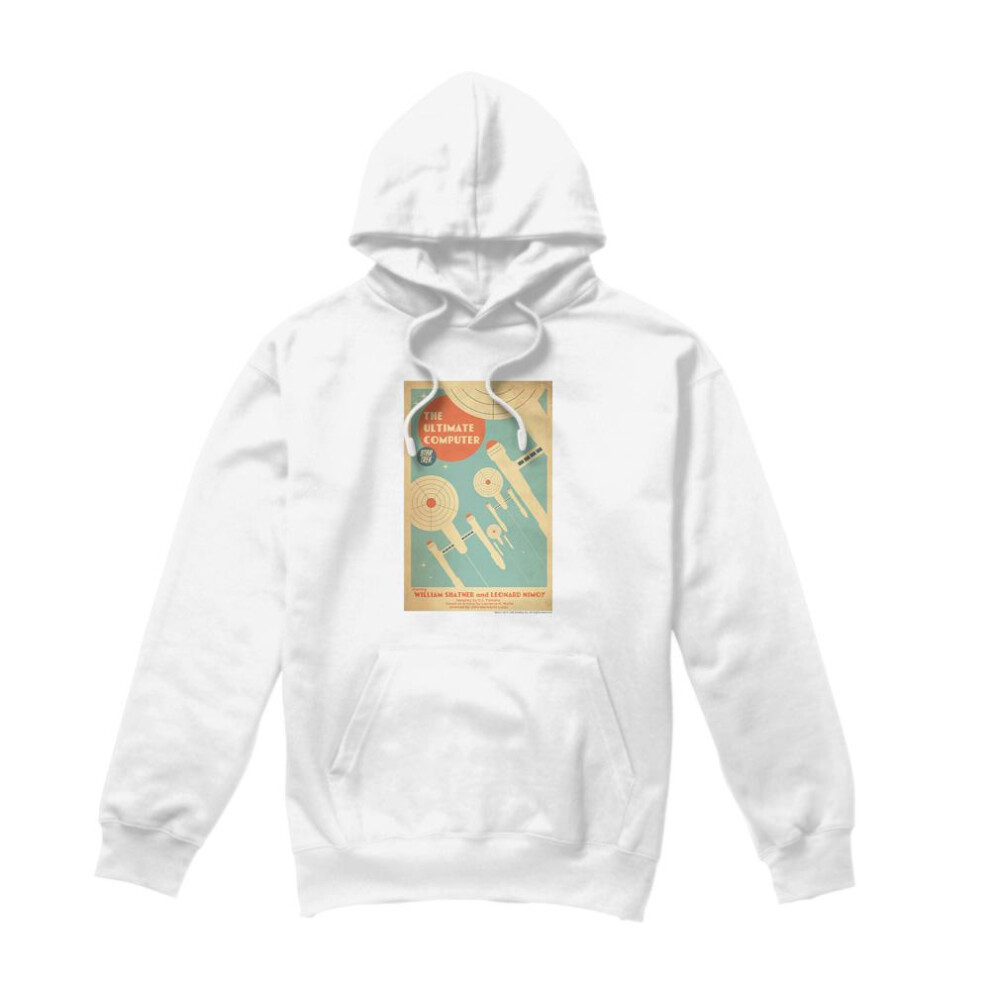 Star Trek (Xl, ) Mens The Original Series Episode 53 Hoodie White