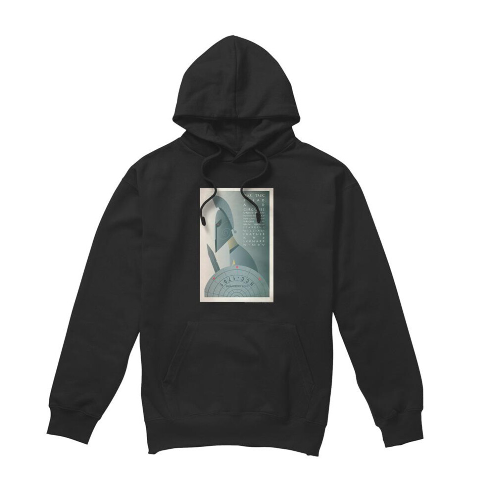 Star Trek (M, ) Mens The Original Series Episode 54 Hoodie Black