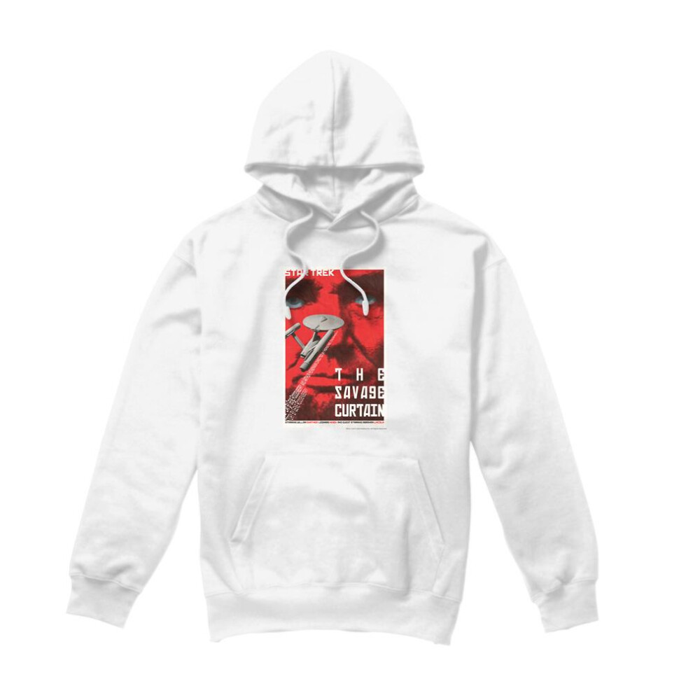 Star Trek (S, ) Mens The Original Series Episode 77 Hoodie White