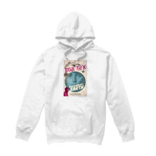 (M, White) Star Trek Mens The Original Series Episode 55 Hoodie