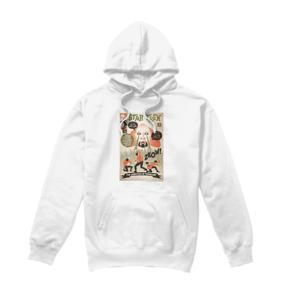 Star Trek (M, ) Mens The Original Series Episode 45 Hoodie White