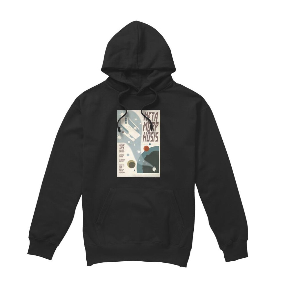 Star Trek (S, ) Mens The Original Series Episode 38 Hoodie Black