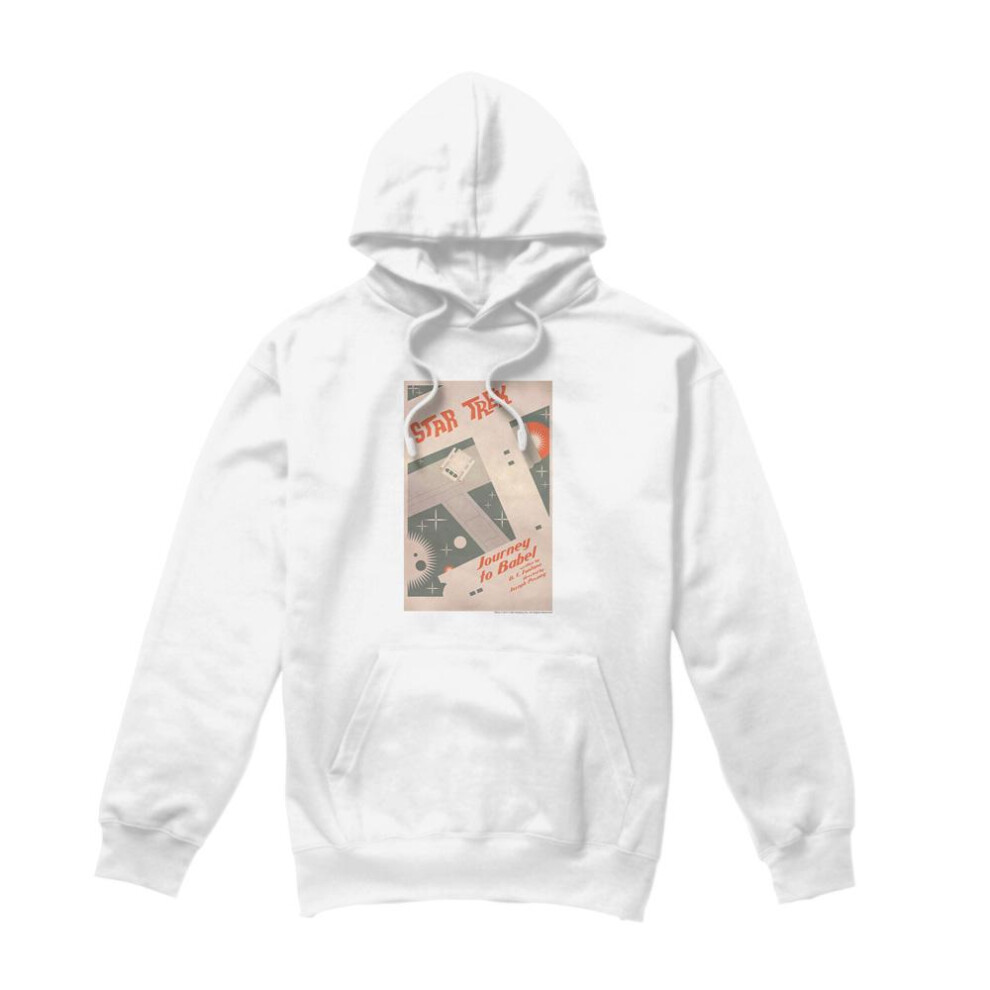 Star Trek (Xl, ) Mens The Original Series Episode 39 Hoodie White