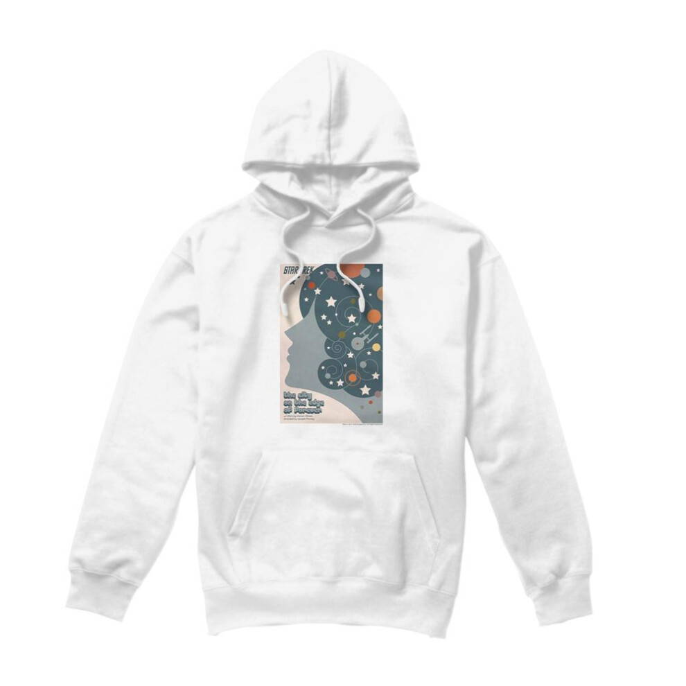 Star Trek (Xxl, ) Mens The Original Series Episode 28 Hoodie White