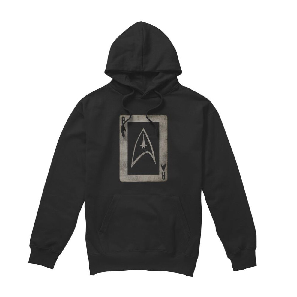 Star Trek (Xl, ) Mens The Original Series Ace Hoodie Black