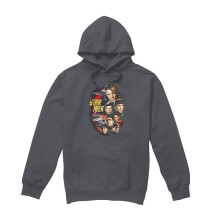 (XXL, Charcoal) Star Trek Mens Classic Crew Hoodie