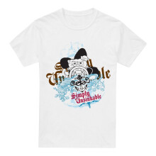(XXL, White) SpongeBob SquarePants Mens Simply Unsinkable T-Shirt