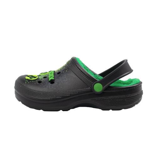 Xbox (2 UK, Black) Xbox Boys Logo Fur Lined Clogs 1