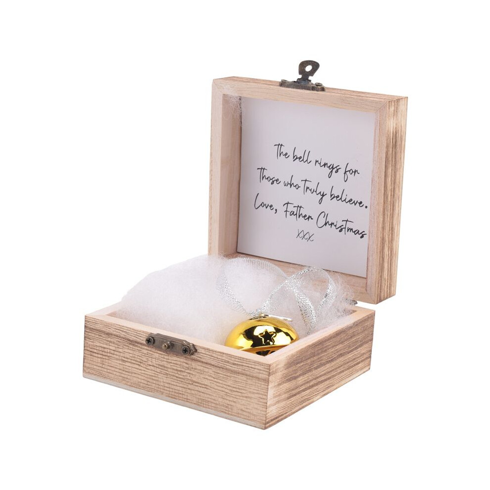 Semoic Christmas Magical Faith Bell, Christmas Souvenir Magical Faith Bell, Christmas Tree Home Decor Souvenir Gold